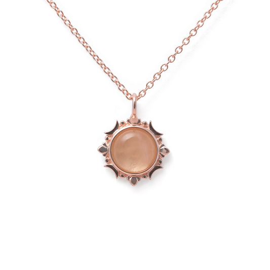 Magic Spell Solar Kette Rosenquarz