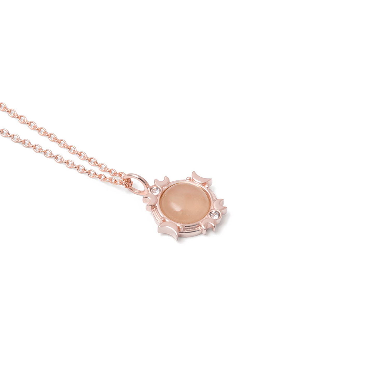 Magic Spell Lunar Kette Rosenquarz