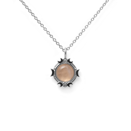 Magic Spell Lunar Kette Rosenquarz
