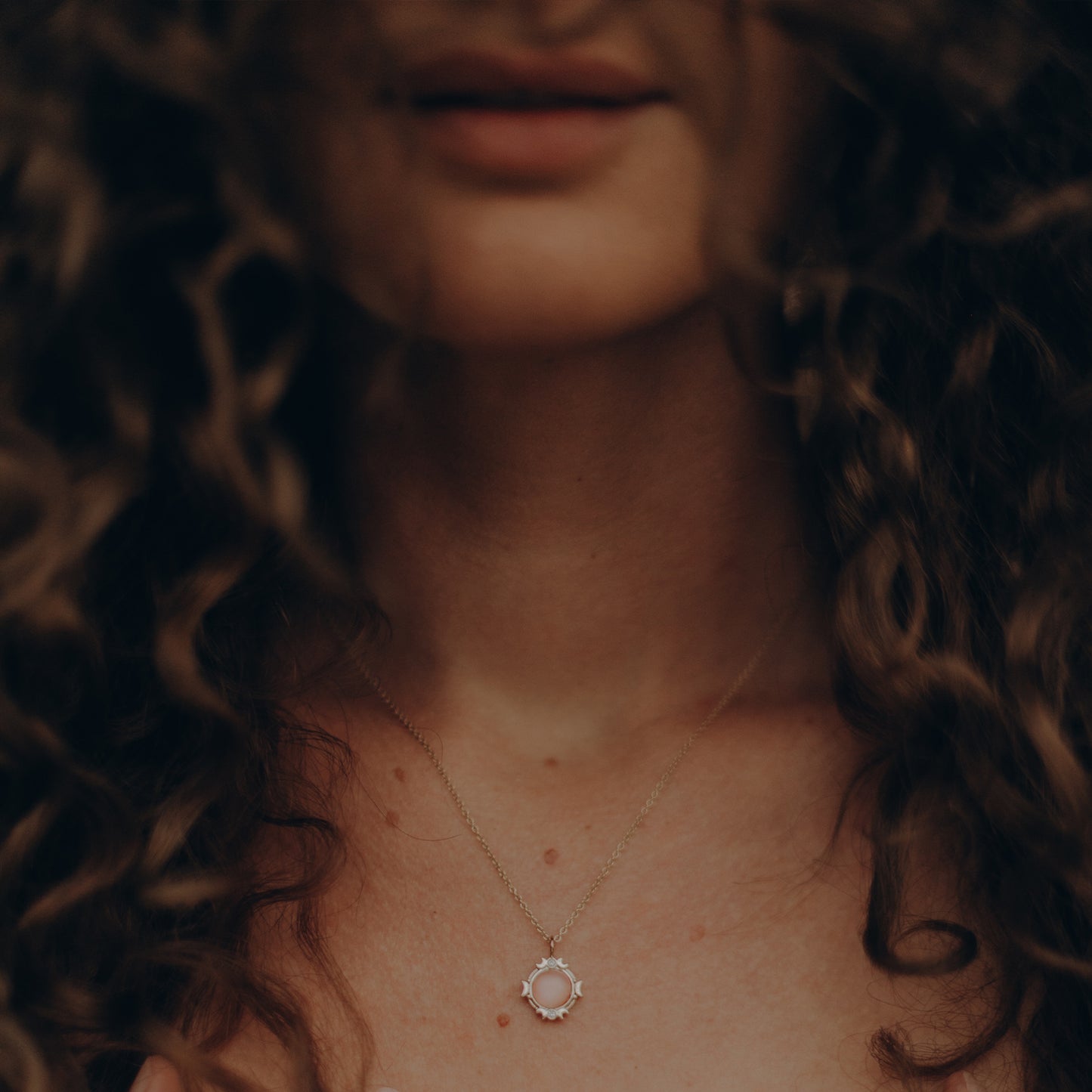 Magic Spell Lunar Kette Rosenquarz
