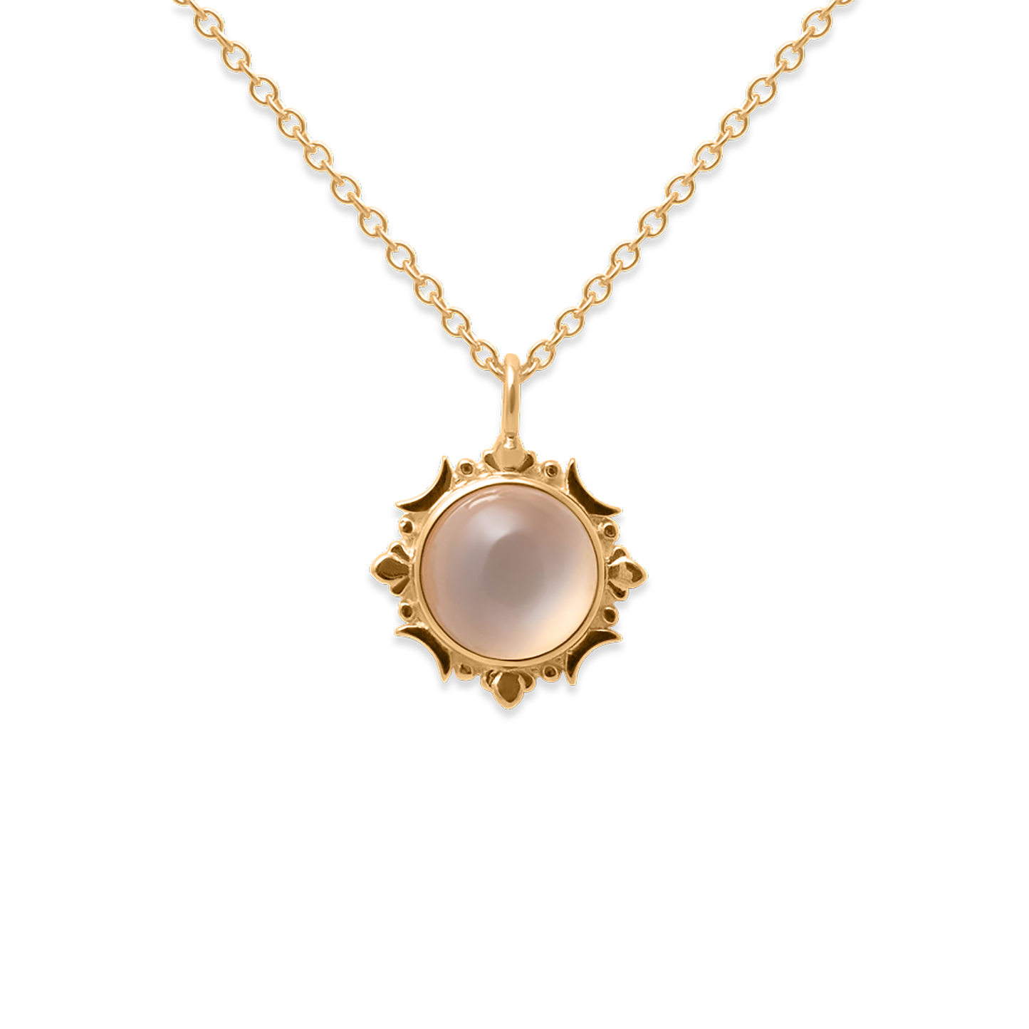 Magic Spell Solar Kette Mondstein