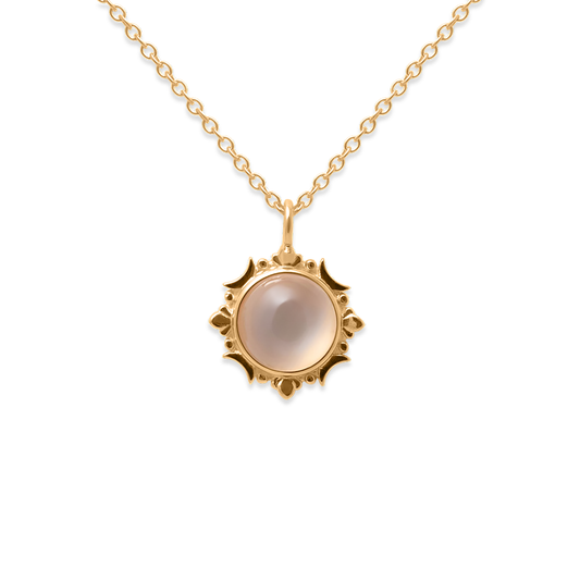 Magic Spell Solar Kette Mondstein