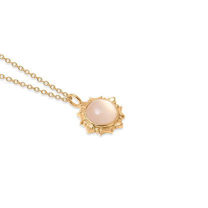 Magic Spell Solar Kette Mondstein