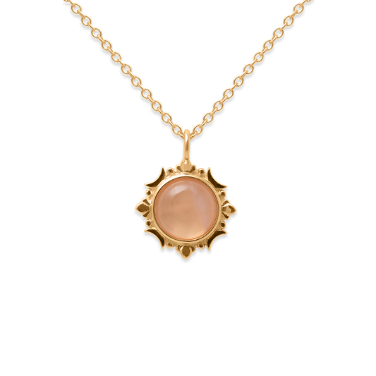 Magic Spell Solar Kette Rosenquarz