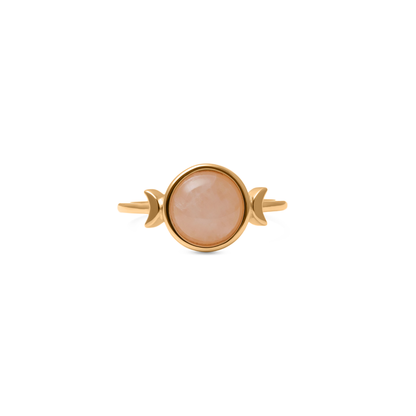 Magic Spell Ring Rosenquarz