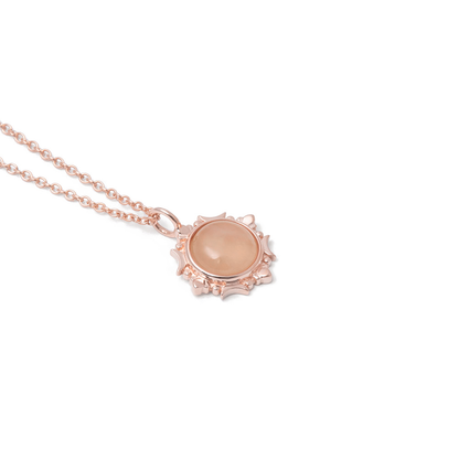 Magic Spell Solar Kette Rosenquarz
