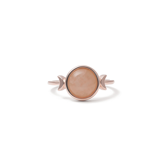 Magic Spell Ring Rosenquarz