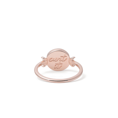 Magic Spell Ring Rosenquarz